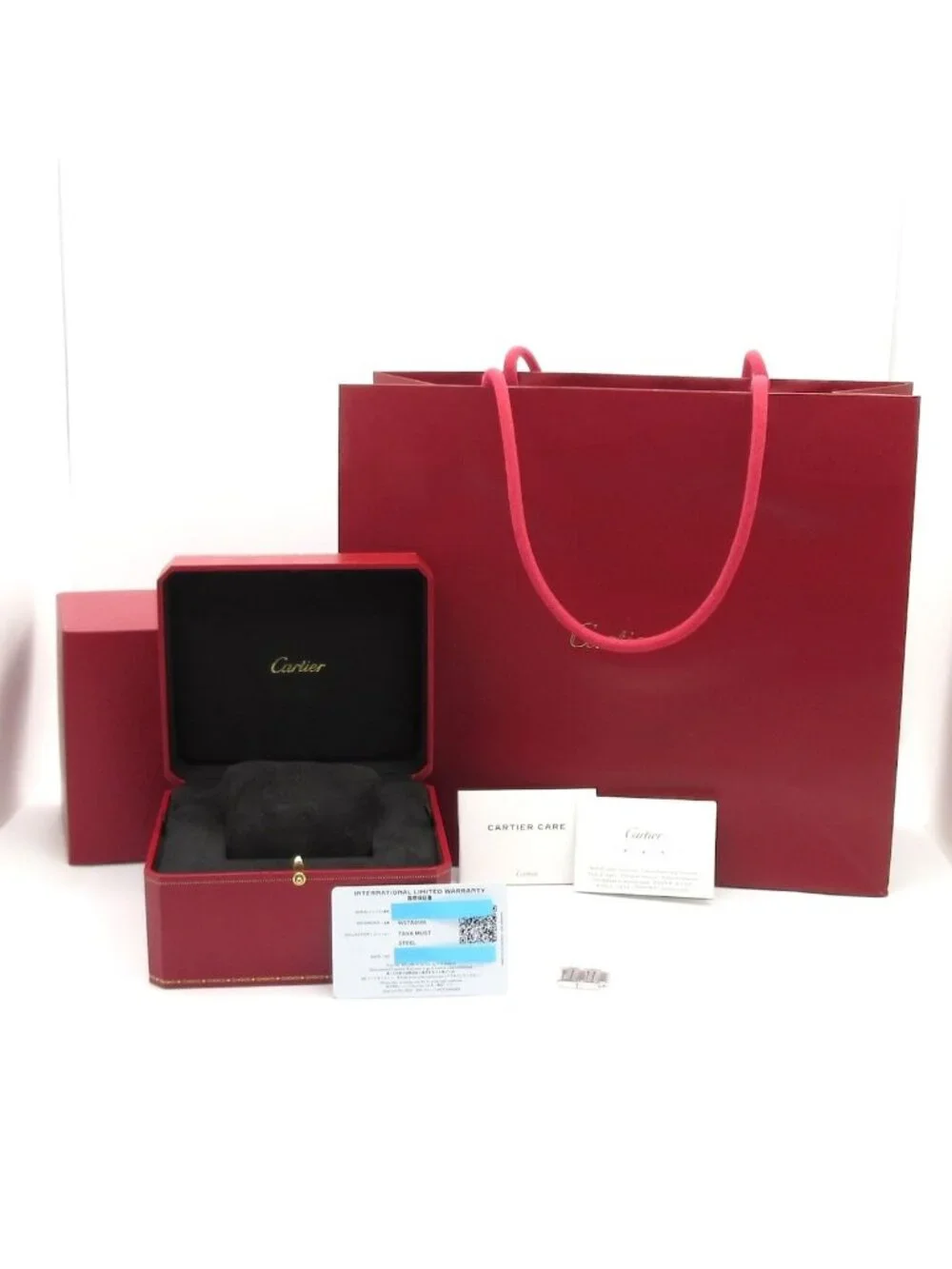 Cartier Watch Tank Must de Cartier LM Wsta SS 2026.07 White